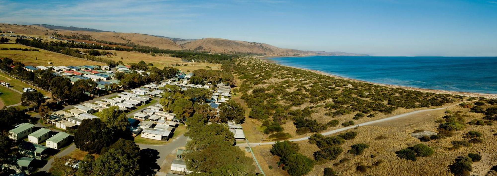 Beachside Holiday Park Normanville Exteriér fotografie