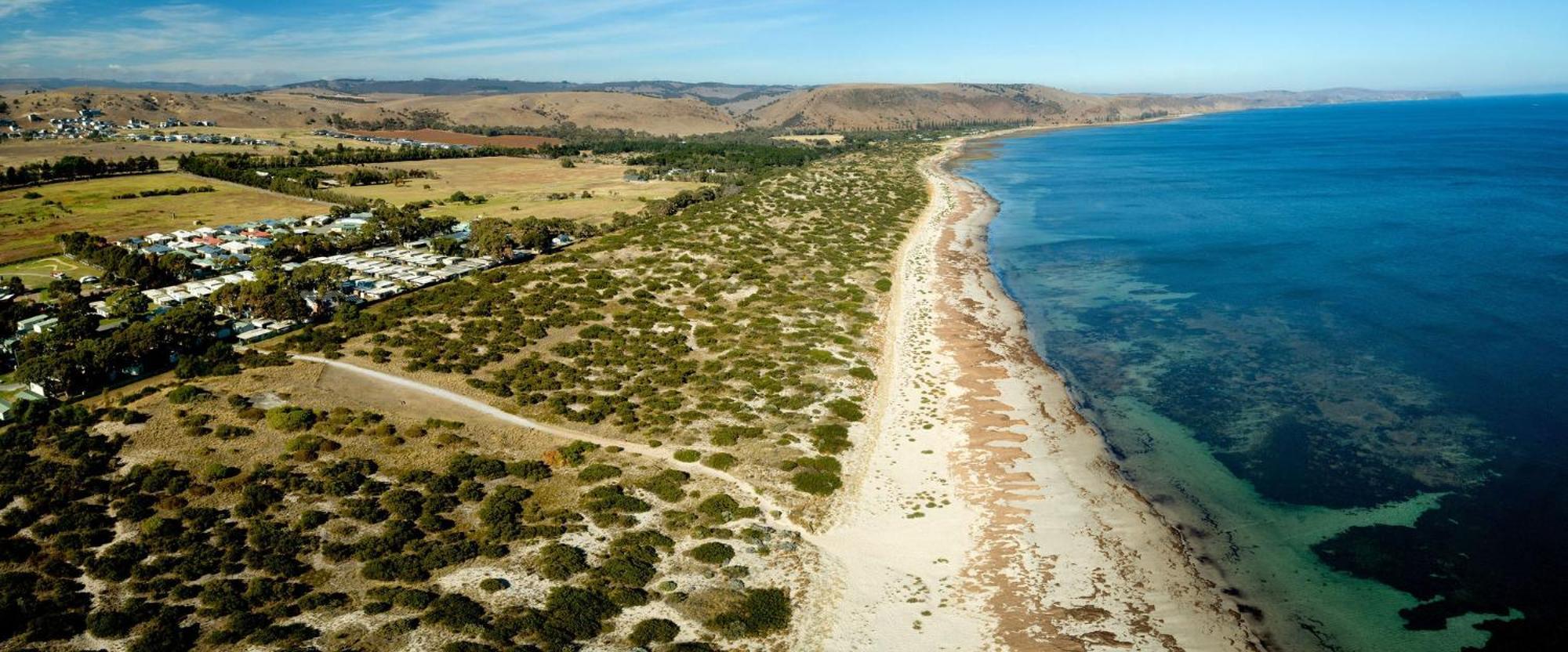 Beachside Holiday Park Normanville Exteriér fotografie